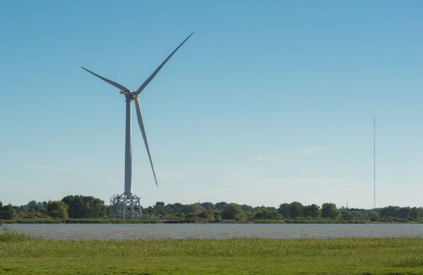 éolienne du Carnet estuaire de la Loire