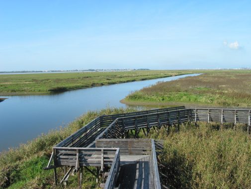Vue sur l'estuaire depuis Lavau-sur-Loire
